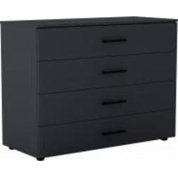 Комод Luxe Studio Luna 1100x840x470 мм антрацит/антрацит (МЛ000125960М )