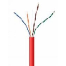 Кабель UTP Cablexpert алюминий под медью (CCA) AWG24) красный 0,5 медный алюминий CCA