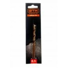Сверло GTM 6.5 мм HSS-CO5 1 шт. Co-065