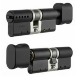 Цилиндр Mul-T-Lock 35x35 ключ-вороток 70 мм черный/черный MTL400 3KEY