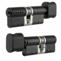 Цилиндр Mul-T-Lock 40x50 ключ-вороток 90 мм черный/черный MTL400 3KEY