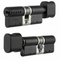 Цилиндр Mul-T-Lock 45x45 ключ-вороток 90 мм черный/черный MTL400 3KEY