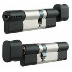 Цилиндр Mul-T-Lock 40x50 ключ-вороток 90 мм черный/черный MTL600 3KEY