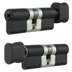 Цилиндр Mul-T-Lock 40x40 ключ-вороток 80 мм черный MTL800/MT5+