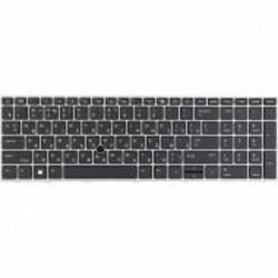 Клавиатура PowerPlant (KB315000) HP Zbook 15 G5 черная, без фрейма, подсветка black