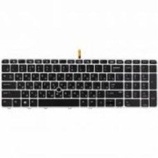 Клавиатура PowerPlant (KB314973) HP Zbook 15U G3 черная, серый фрейм, подсветка black
