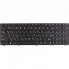 Клавиатура PowerPlant (KB315086) LENOVO Y580 черная, черный фрейм, подсветка black