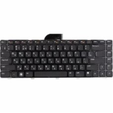 Клавиатура PowerPlant (KB315284) DELL Inspiron 14-3421 черная, черный фрейм black