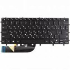 Клавиатура PowerPlant (KB315499) DELL XPS 13 9360 черная, без фрейма, подсветка black