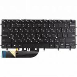 Клавиатура PowerPlant (KB315499) DELL XPS 13 9360 черная, без фрейма, подсветка black