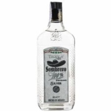 Текила Sombrero Silver 0,7 л 38%