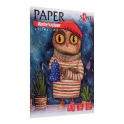 Бумага для акварели Wonderland Paper Watercolour Collection 12 лист. 200 г/м² А3 Santi