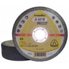 Круг отрезной Klingspor A60N Supra 125x1,0x22,2 мм 25 шт. 264298