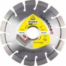 Диск алмазный отрезной Klingspor DT 600 U 125x2,4x22,23 322631