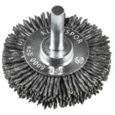 Щетка дисковая со стержнем (пирания) 50x9x6 мм Klingspor BRS600P 358366