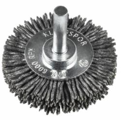 Щетка дисковая со стержнем (пирания) 70x12x6 мм Klingspor BRS600P 358367