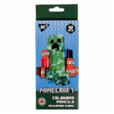 Карандаши цветные 12 шт Minecraft 290701 YES