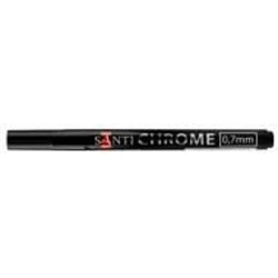 Маркер зеркальный Santi Chrome 0,7 мм серебряный