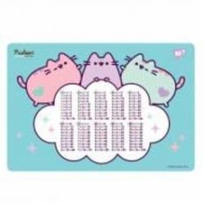 Подкладка настольная Pusheen таблица умножения YES