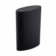 Подставка для ножей Bergner Black & white 15,6х6,6х22 см BG-3997-BL