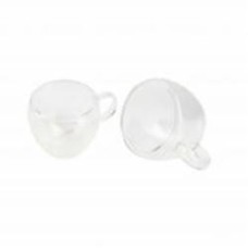 Набор чашек Bergner стеклянных Coffee & tea lovers BG-20114-MM