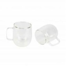 Набор чашек Bergner стеклянных Bergner Coffee & tea lovers BG-20116-MM