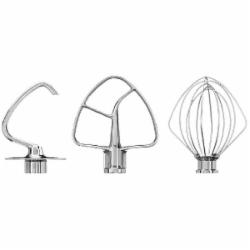 Набор насадок KitchenAid для чаши 4,8 / 4,7 / 4,3 / 3 л (5KSM5TH3PSS)