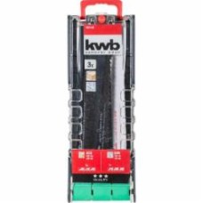 Набор пилочек для сабельной пилы KWB 3 шт. 109183