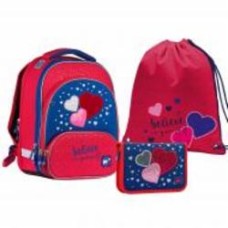 Школьный набор YES SchoolCase S-30 Juno Ultra Collection Heart beat 3 предмета