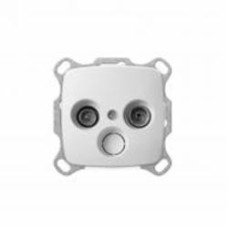 Механизм розетки TVрадио оконечная Legend Electrum IP20 белый C-OD-1256