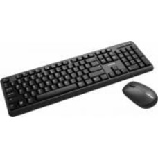 Комплект беспроводной Canyon SET-W20 Velvet Wireless Silent ENG/UKR Black (CNS-HSETW02)