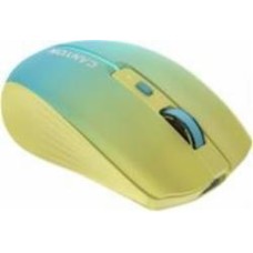 Мышь Canyon MW-44 LED BT/Wireless Rechargeable yellow/blue (CNS-CMSW44UA)