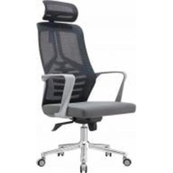 Кресло офисное GT Racer B-717A серый