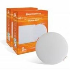 Светильник встраиваемый (Downlight) Євросвітло LED-R-100-9 коло без рамки 2 шт. 9 Вт 6400 К белый 58100