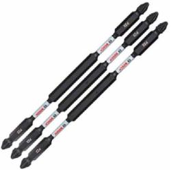 Набор бит Bosch Impact Control двухсторонние ударные 150 мм PZ2 3 шт. 2608522359