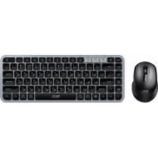 Комплект беспроводной 2E клавиатура и мышь MK430 Grey/Black