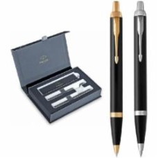 Набор ручек шариковых Parker IM Black GT BP + IM Black CT BP 22 002b24 (2 шариковые ручки)
