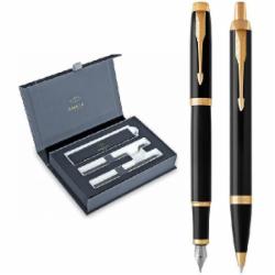 Набор ручек Parker IM Black GT FP+BP 22 092b24 (перьевая + шариковая)