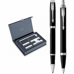 Набор ручек Parker IM Matte Black CT RB+BP 26 182b24 (роллер + шариковая)