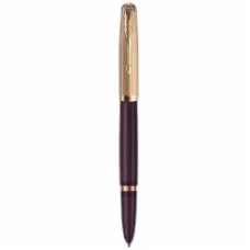 Ручка перьевая Parker 51 Deluxe Plum GT FP18 F 57 111