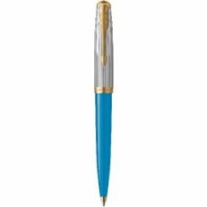 Ручка шариковая Parker 51 Premium Turquoise GT BP 56 432
