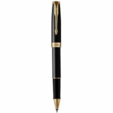 Ручка-роллер Parker Sonnet Black Lacquer GT RB 86 025