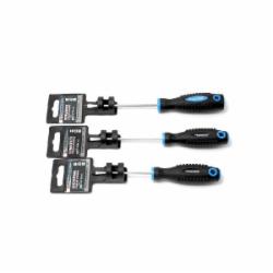 Отвертка Forsage шлицевая магнитная SL5.5, на пластиковом держателе F-70155075