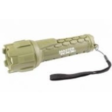Фонарь светодиодный MasterTool с влагозащитой 1W CREE LED/120 lum/6500К/120 м/IP66/2xAA/PP/PVC (94-0802) хаки