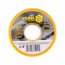 Лента-фум Vorel тефлоновая уплотняющая 15 м x 19 мм 75202