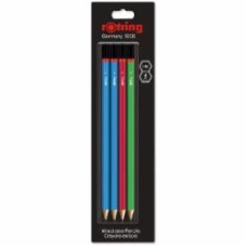 Набор карандашей WCP Core Assorted Colours HB блистер 4 шт Rotring Drawing