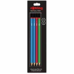 Набор карандашей WCP Core Assorted Colours HB блистер 4 шт Rotring Drawing