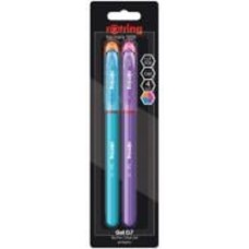 Ручка гелевая Rotring Drawing Ручка Ротрінг Gel Fun Colors гел. блістер 4шт