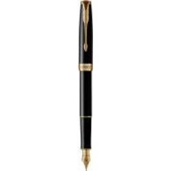 Ручка перьевая Parker Ручка Паркер Sonnet 17 Black Lacquer позол. перо