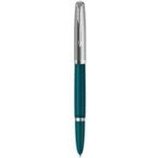 Ручка перьевая Parker Ручка Паркер Parker 51 Teal Blue хром. перо